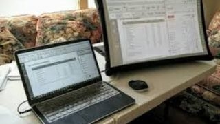 شاشة عرض على هيئة مظلة يمكن حملها معك إلى أي مكان